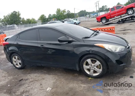 2013 Hyundai Elantra Gls from USA, damaged, VIN 5NPDH4AE1DH338933